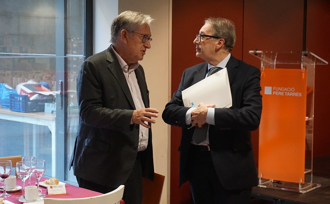 El Fòrum Social Pere Tarrés reivindica la col·laboració del sector social per acabar amb la pobresa infantil El Fòrum Social Pere Tarrés reivindica la col·laboració del sector social per acabar amb la pobresa infantil