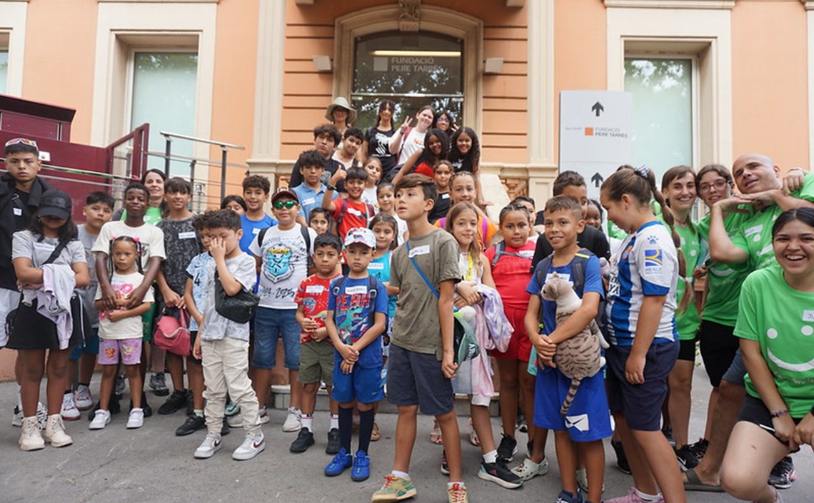 Arrenquen les primeres colònies becades d’agost de la Fundació Pere Tarrés adreçades a infants en situació de vulnerabilitat Arrenquen les primeres colònies becades d’agost de la Fundació Pere Tarrés adreçades a infants en situació de vulnerabilitat