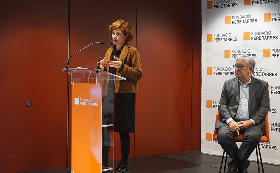 Elisenda Alamany, secretària general d’ERC, al Fòrum Social Pere Tarrés: “Una societat que normalitza la pobresa infantil s’ha rendit” Elisenda Alamany, secretària general d’ERC, al Fòrum Social Pere Tarrés: “Una societat que normalitza la pobresa infantil s’ha rendit”
