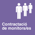 Contractació de monitors/es