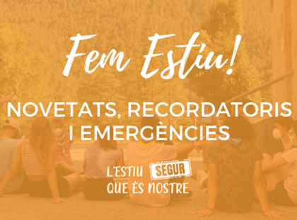 L'estiu SEGUR que és nostre: fem-ho possible! L'estiu SEGUR que és nostre: fem-ho possible!
