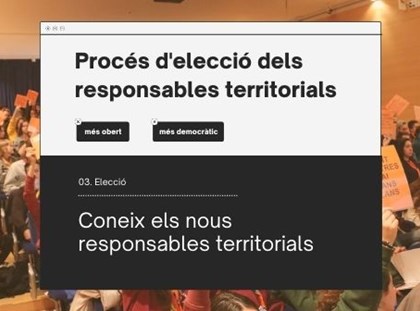 Coneix els nous responsables territorials Coneix els nous responsables territorials