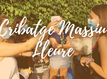 S'amplien els cribratges massius a monitors/es i infants a partir de 10 anys S'amplien els cribratges massius a monitors/es i infants a partir de 10 anys