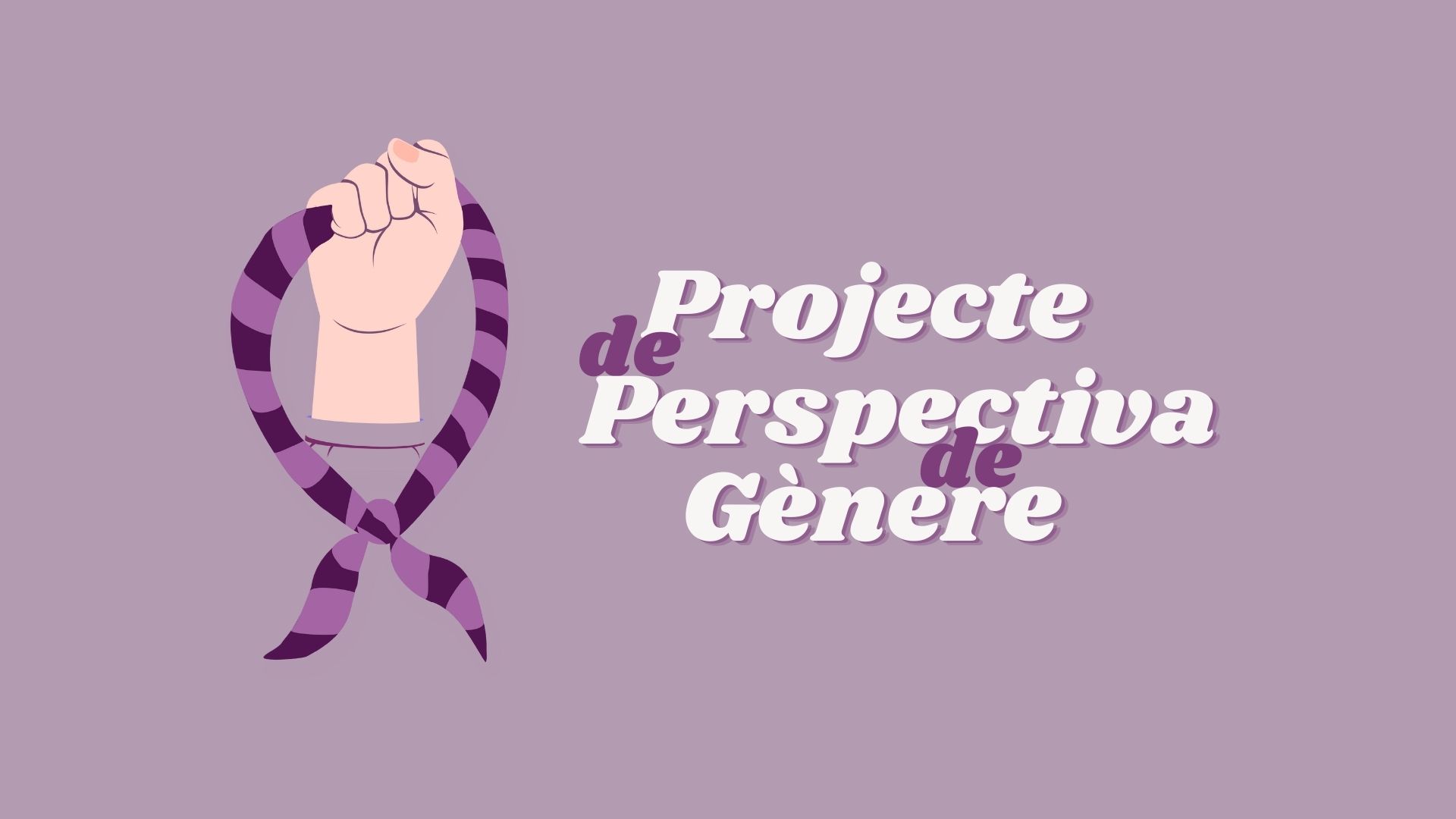 Nou recurs del Projecte de Perspectiva de Gènere