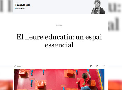 El lleure educatiu: un espai essencial 