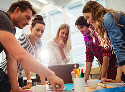 Treball en equip en “3D”