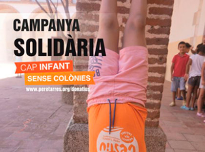 La Fundació Pere Tarrés dóna la volta a l’estiu dels infants en situació de vulnerabilitat social