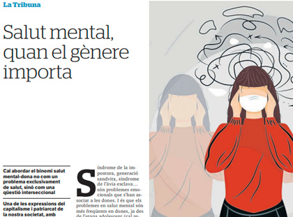 Salut mental, quan el gènere importa  