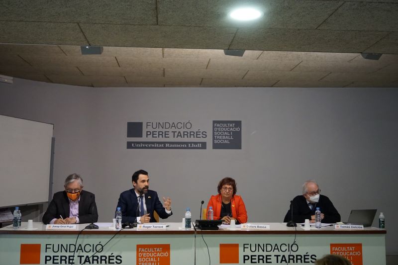 El conseller de Empresa y Trabajo plantea la economía social y el tercer sector como “herramientas estratégicas” para luchar contra la crisis