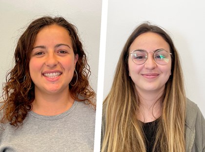 L’Andrea i l’Estel, noves promotores del Territori Barcelona L’Andrea i l’Estel, noves promotores del Territori Barcelona