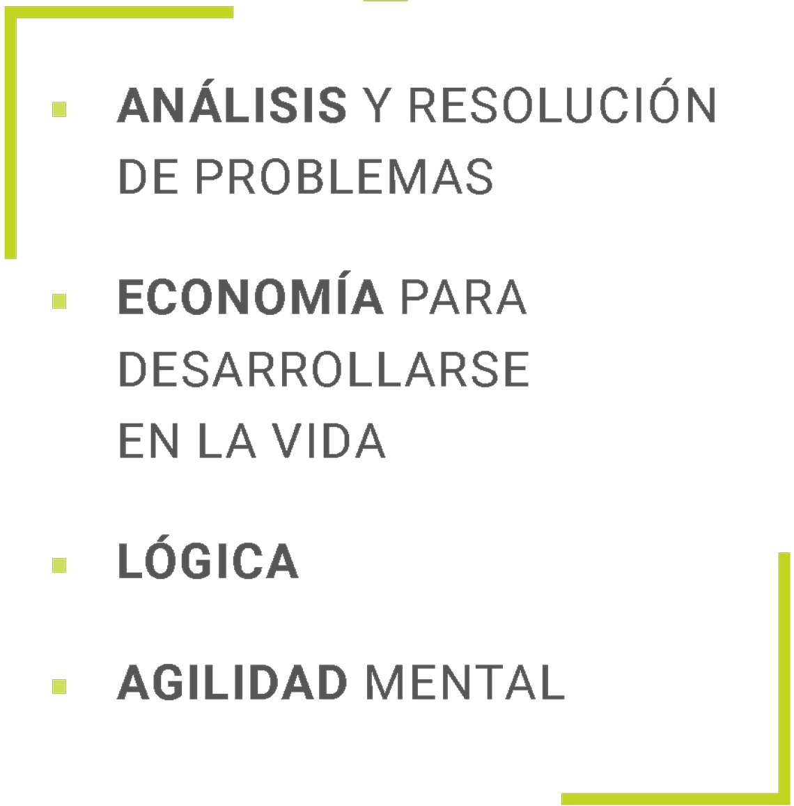 Competencia analítica