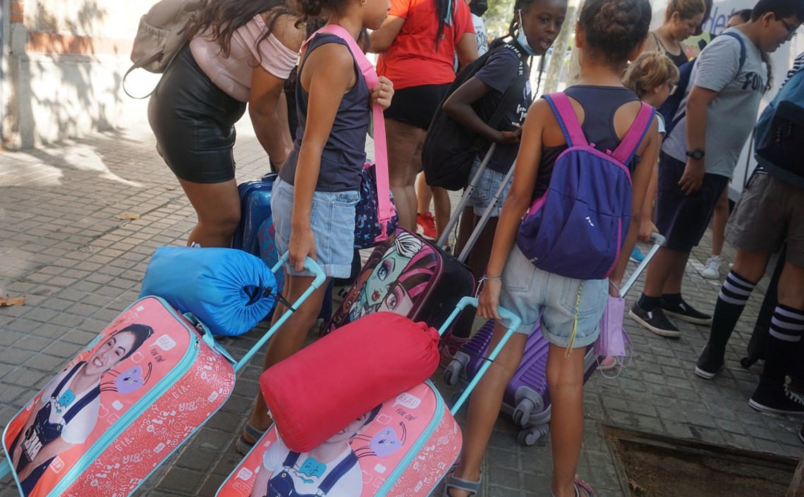 Comencen les colònies i els casals becats de la Fundació Pere Tarrés per a infància en situació vulnerable Comencen les colònies i els casals becats de la Fundació Pere Tarrés per a infància en situació vulnerable