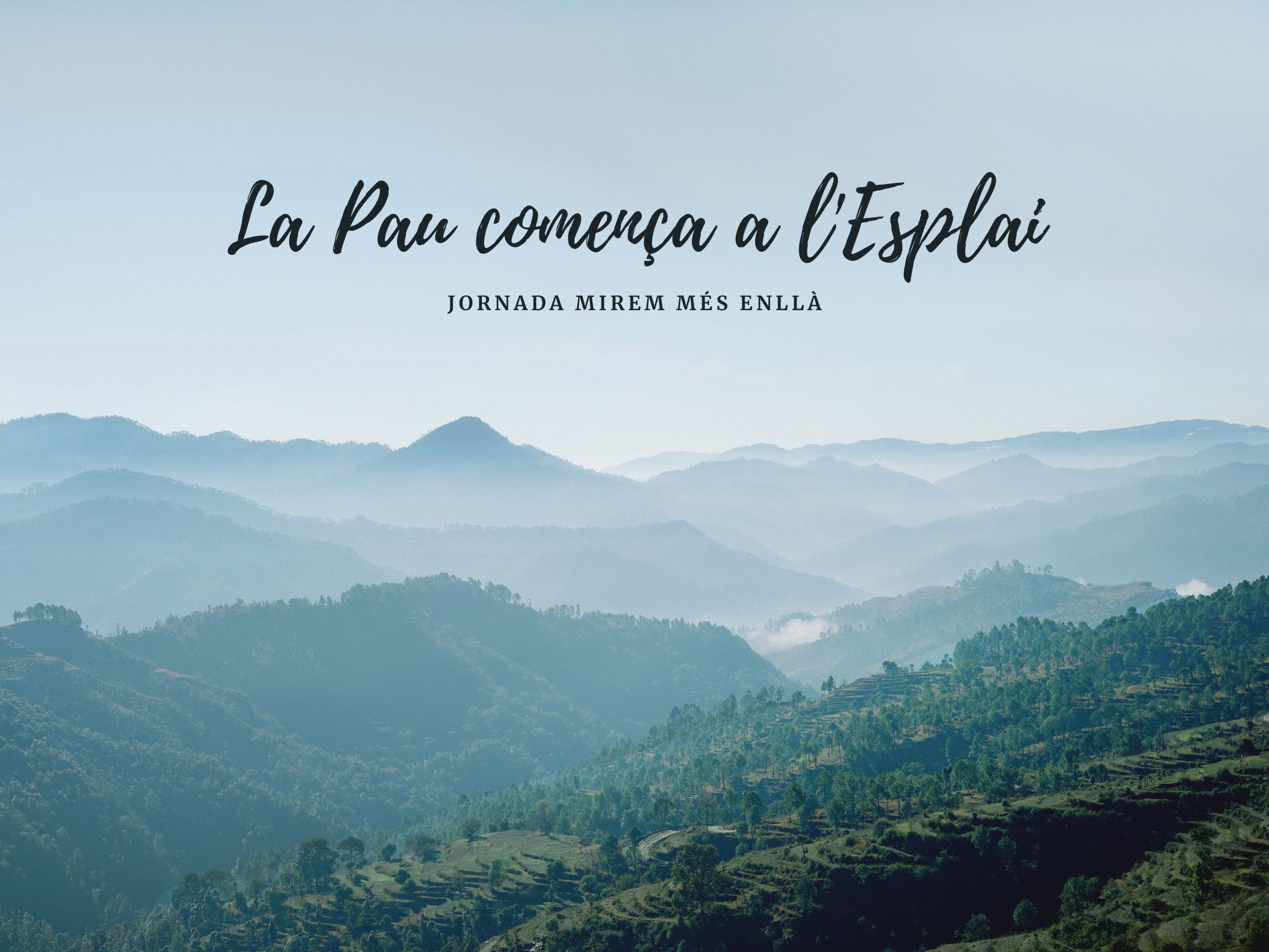 Jornada "Mirem més enllà" - La cultura de la no-violència