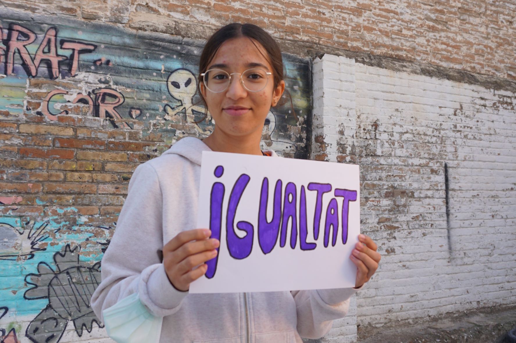 “No hi ha una lluita d’homes contra dones sinó una lluita d’homes i dones per transformar la societat a un model més equitatiu”