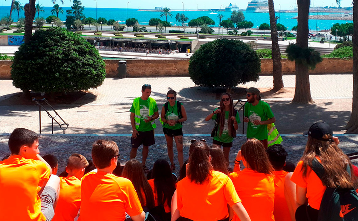 ¡La juventud disfrutando de Mallorca con sentido!