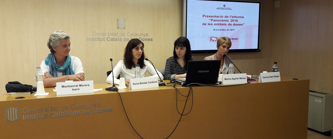 Las entidades de mujeres de Cataluña destacan por una amplia base social y más compromiso de los asociados