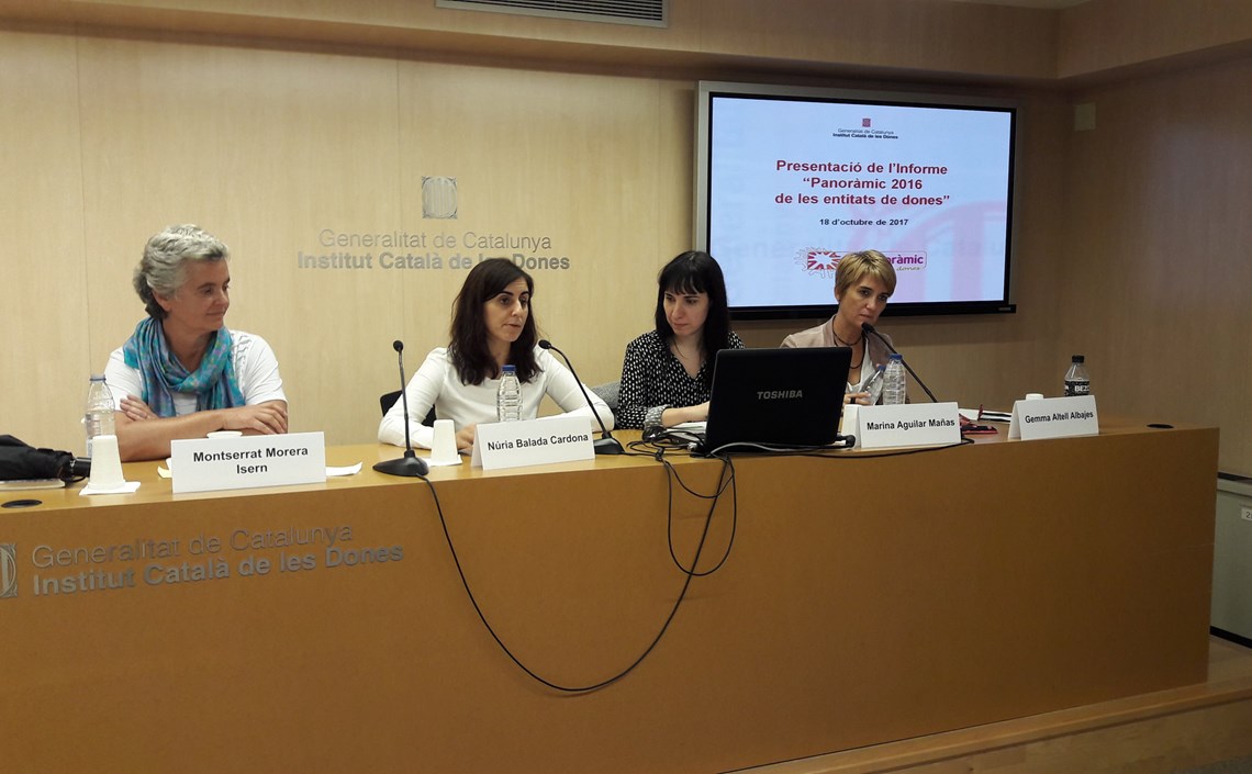 Les entitats de dones de Catalunya destaquen per una àmplia base social i més compromís dels associats Les entitats de dones de Catalunya destaquen per una àmplia base social i més compromís dels associats