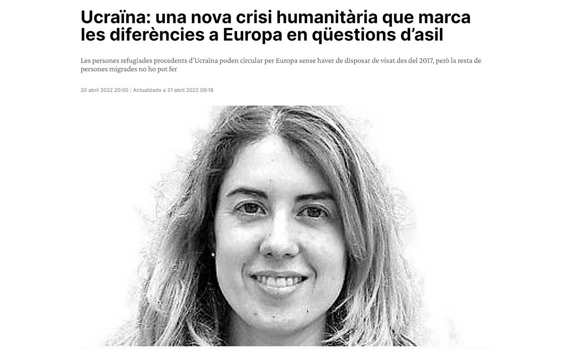 Ucrania: una nueva crisis humanitaria que marca las diferencias en Europa en cuestiones de asilo