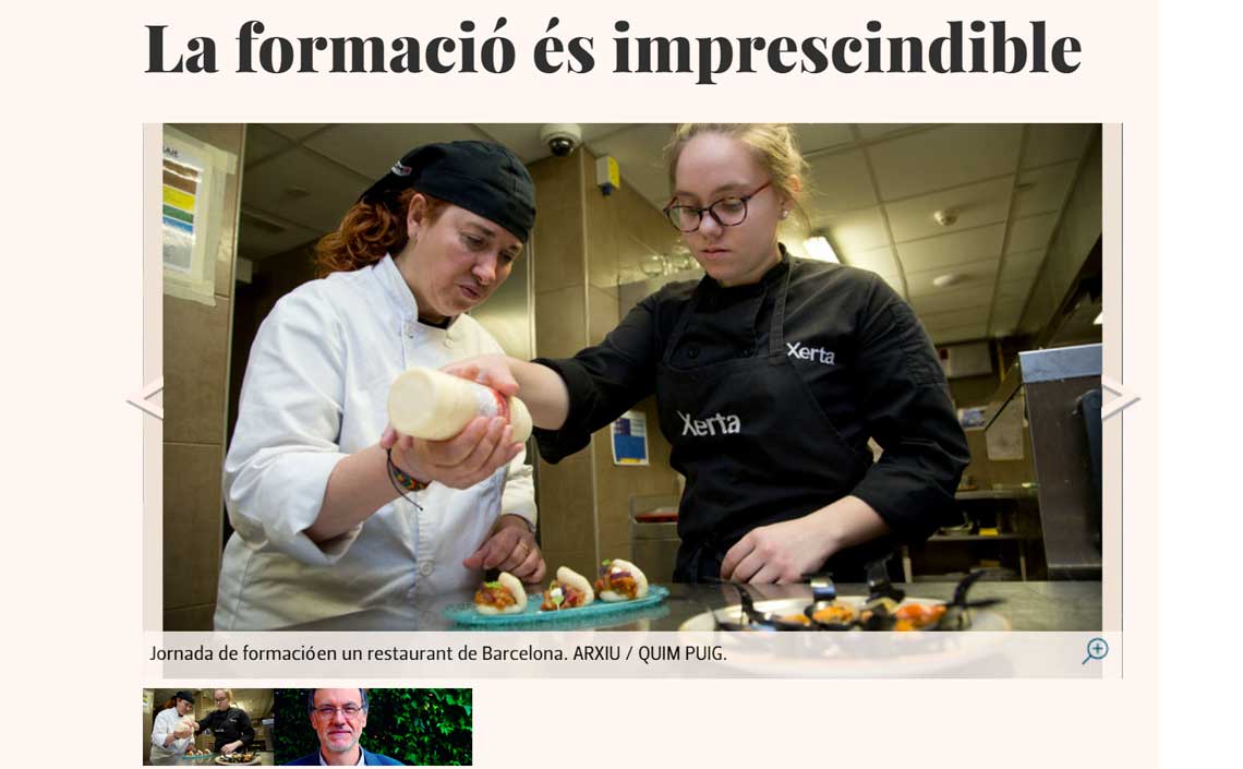 La formación es imprescindible