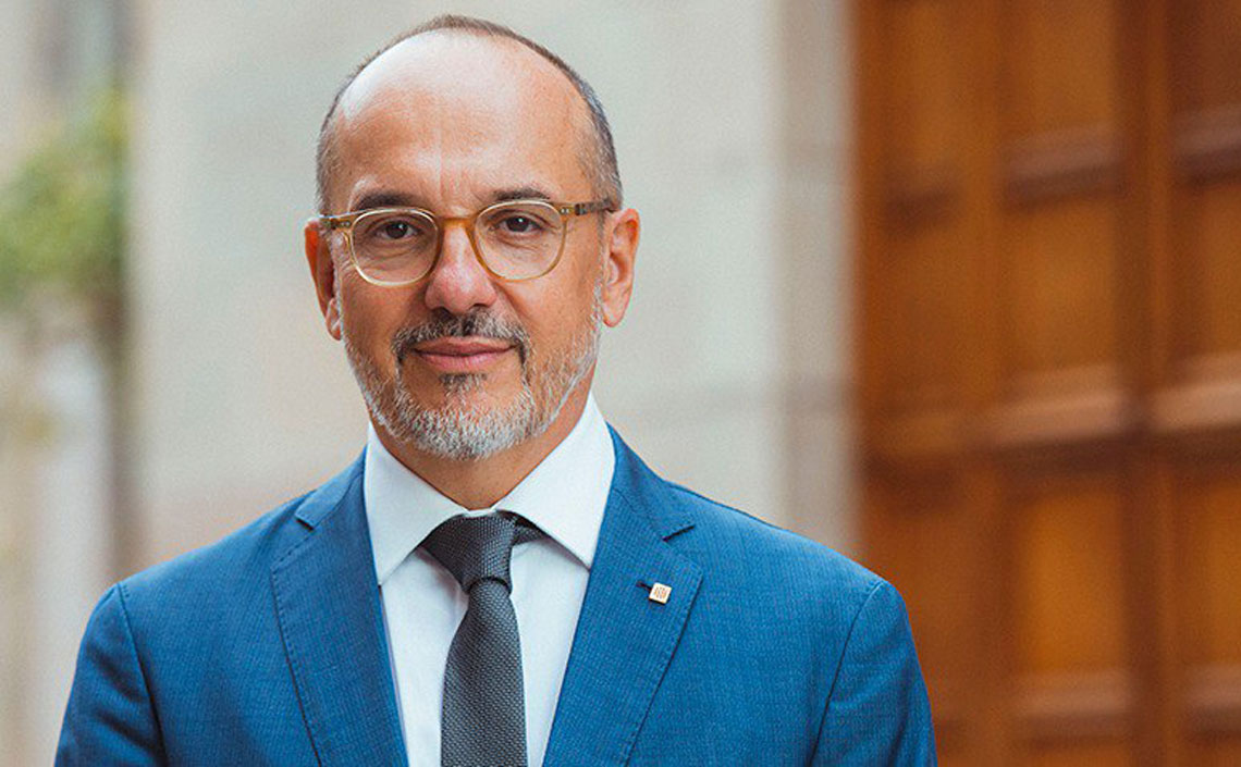 Conferència-col·loqui amb el conseller de Drets Socials, Carles Campuzano