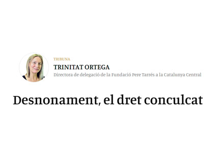 Desnonament, el dret conculcat 