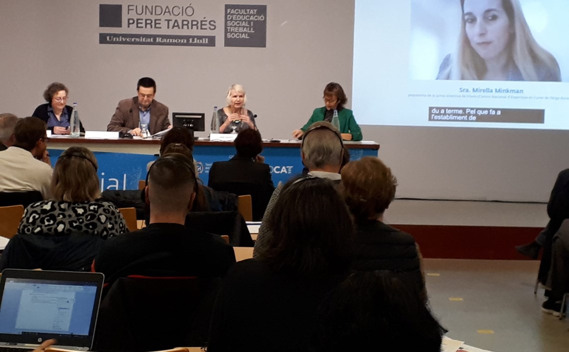 Experts i institucions aposten per integrar l’atenció social i sanitària en una jornada internacional a la Facultat Pere Tarrés Experts i institucions aposten per integrar l’atenció social i sanitària en una jornada internacional a la Facultat Pere Tarrés