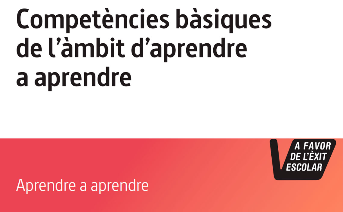 Competències bàsiques de l'àmbit d'aprendre a aprendre