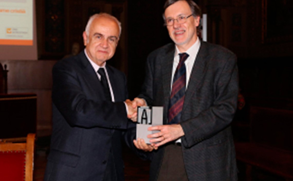 La Fundació Pere Tarrés, Premi a la millor comunicació de temes relacionats amb la transparència La Fundació Pere Tarrés, Premi a la millor comunicació de temes relacionats amb la transparència