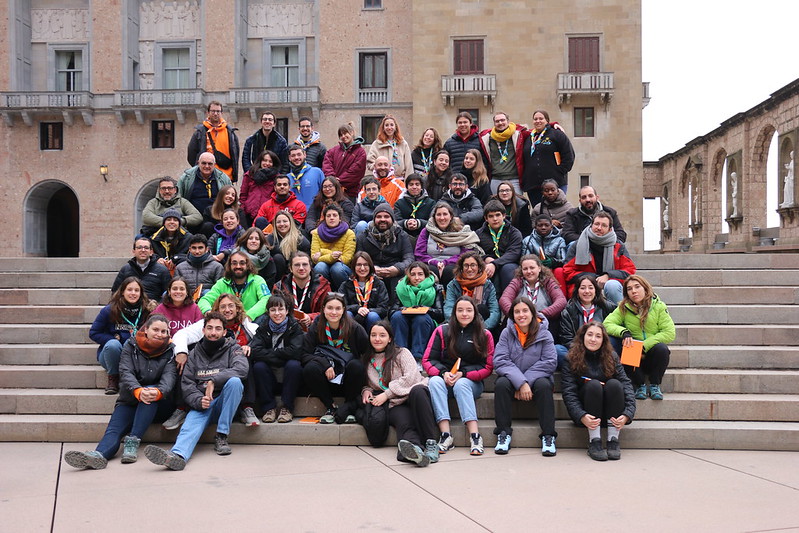 Els centres d’esplai cristians s’apleguen a Montserrat per treballar l’espiritualitat i fomentar el diàleg interreligiós