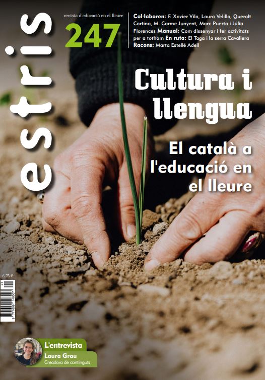 La situació del català a l’educació en el lleure, tema central de la revista Estris