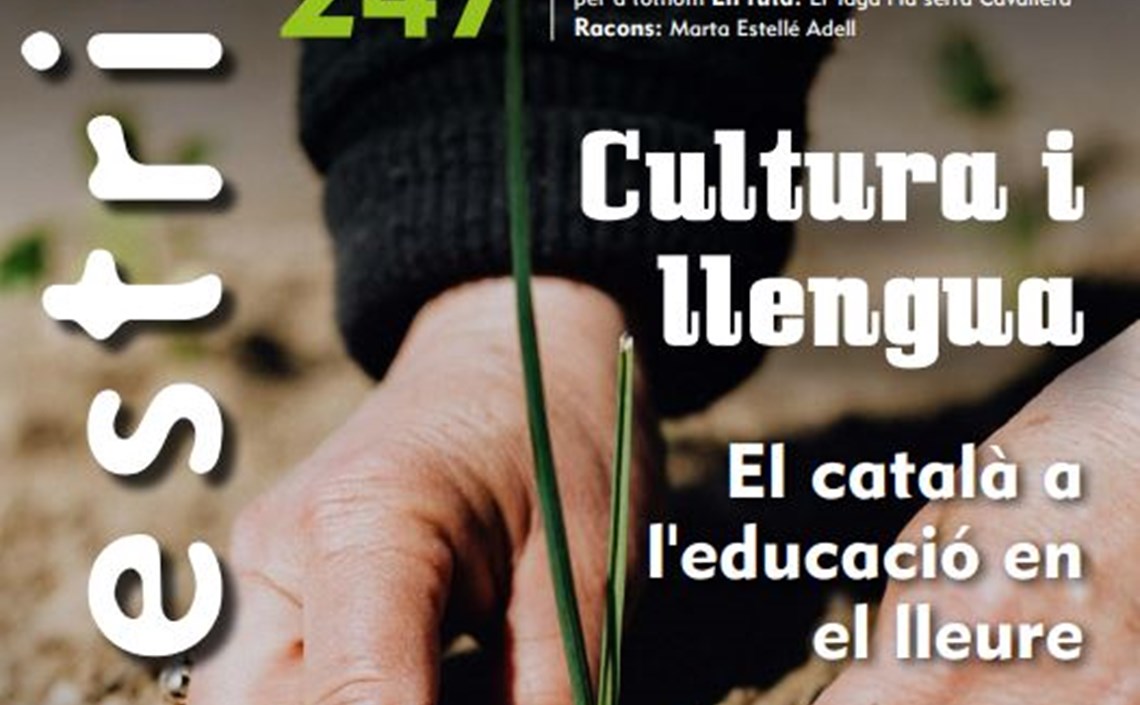 La situació del català a l’educació en el lleure, tema central de la revista Estris