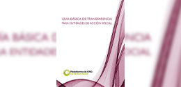 Platafoma de Ong de Acción Social.(2022).Guía de transparencia para entidades de Acción Social