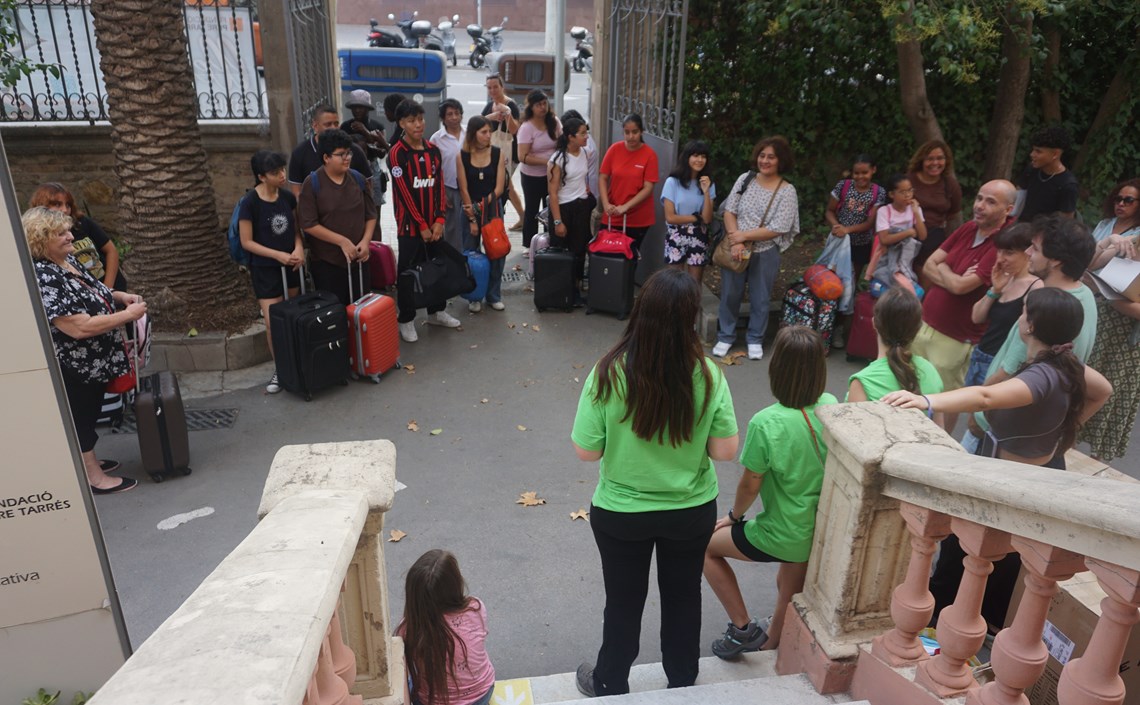 Uns 1.200 infants en situació vulnerable gaudiran fins a final d’agost de colònies becades per la Fundació Pere Tarrés  Uns 1.200 infants en situació vulnerable gaudiran fins a final d’agost de colònies becades per la Fundació Pere Tarrés