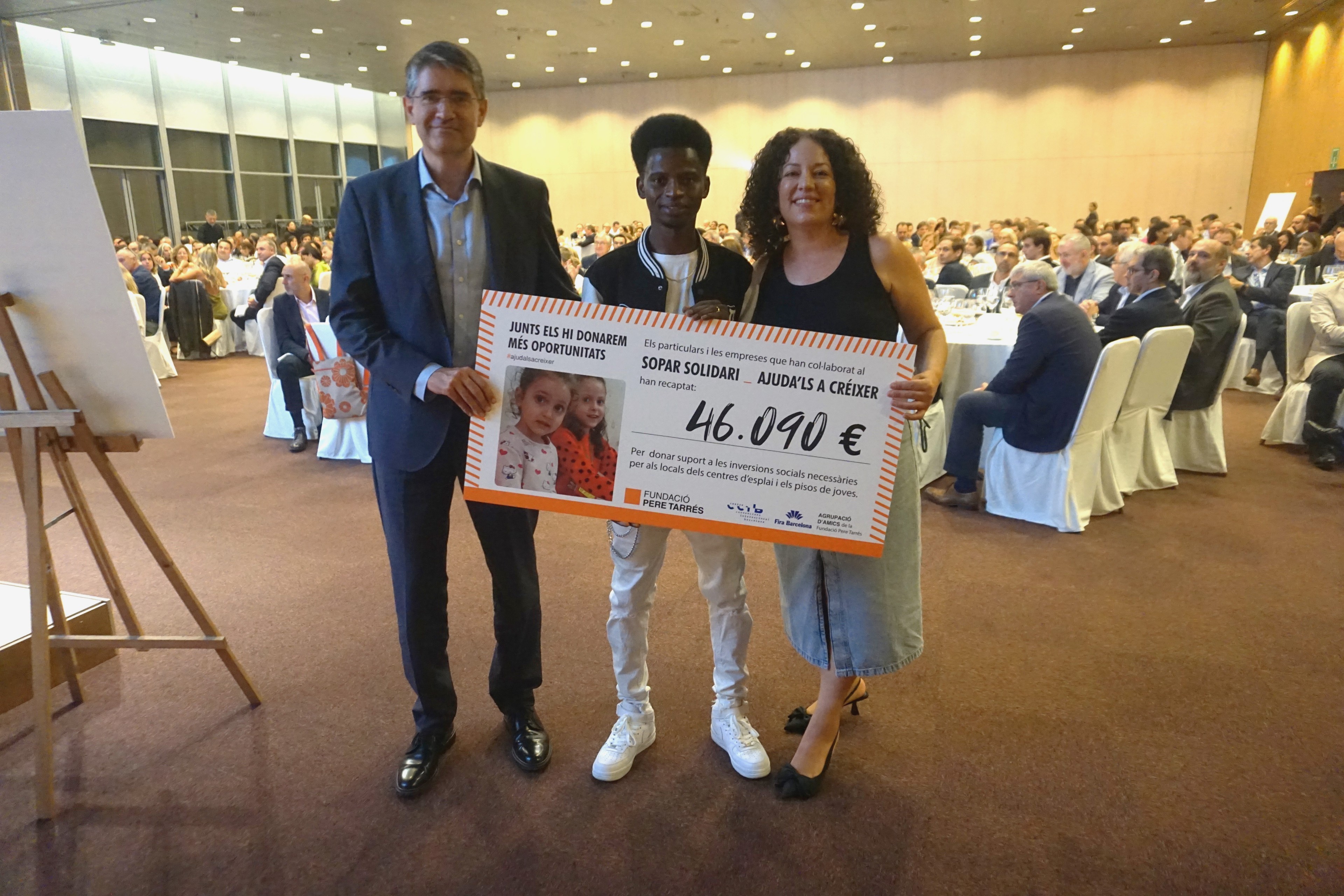 La Fundació recapta 46.090 euros en el sopar solidari anual