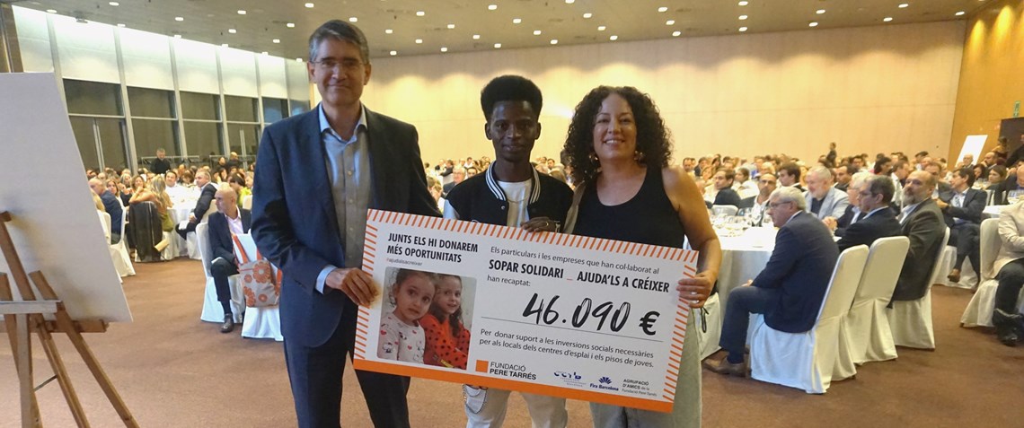 La Fundació recapta 46.090 euros en el sopar solidari anual