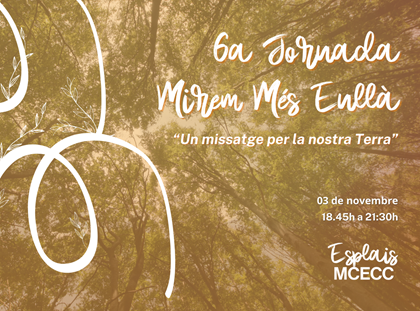 Jornada mirem més enllà Jornada mirem més enllà