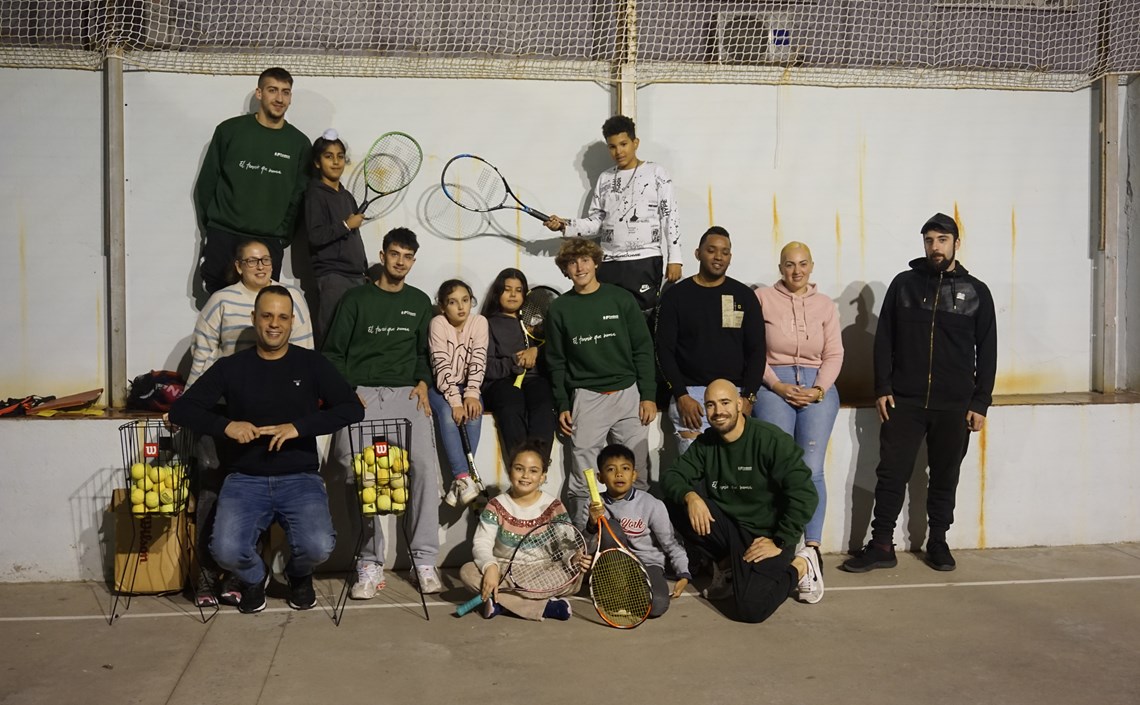 "Tennis amb valors en família", pel benestar emocional "Tennis amb valors en família", pel benestar emocional