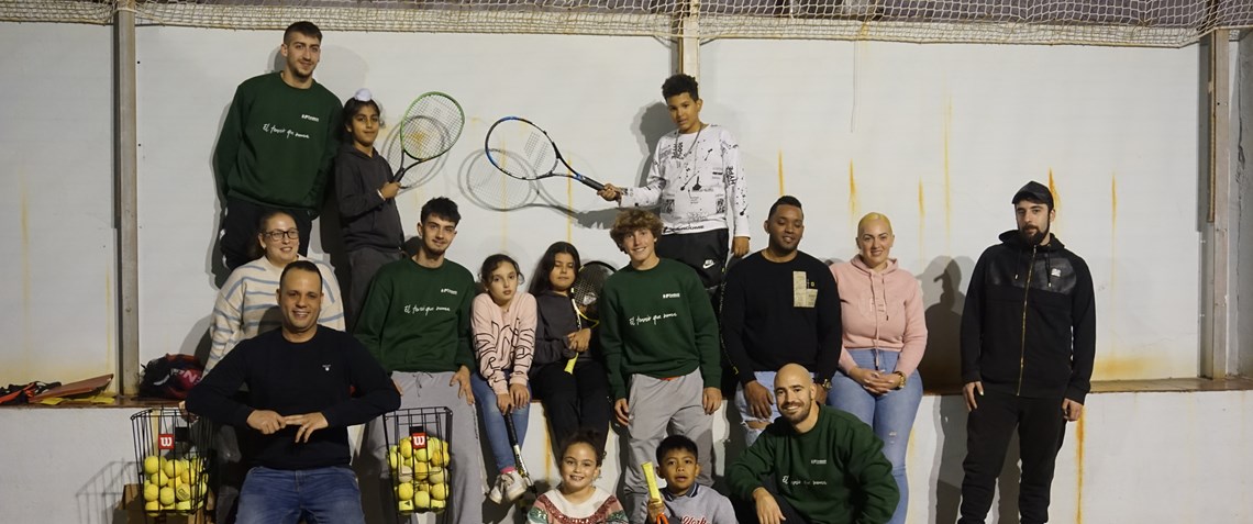 "Tennis amb valors en família", pel benestar emocional