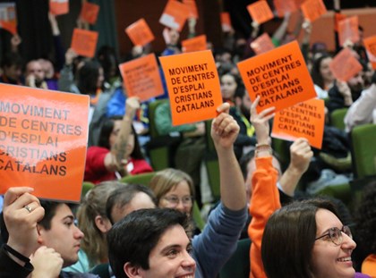 Més de 300 representants d'esplai es reuneixen a l'Assemblea per decidir el rumb del Moviment Més de 300 representants d'esplai es reuneixen a l'Assemblea per decidir el rumb del Moviment
