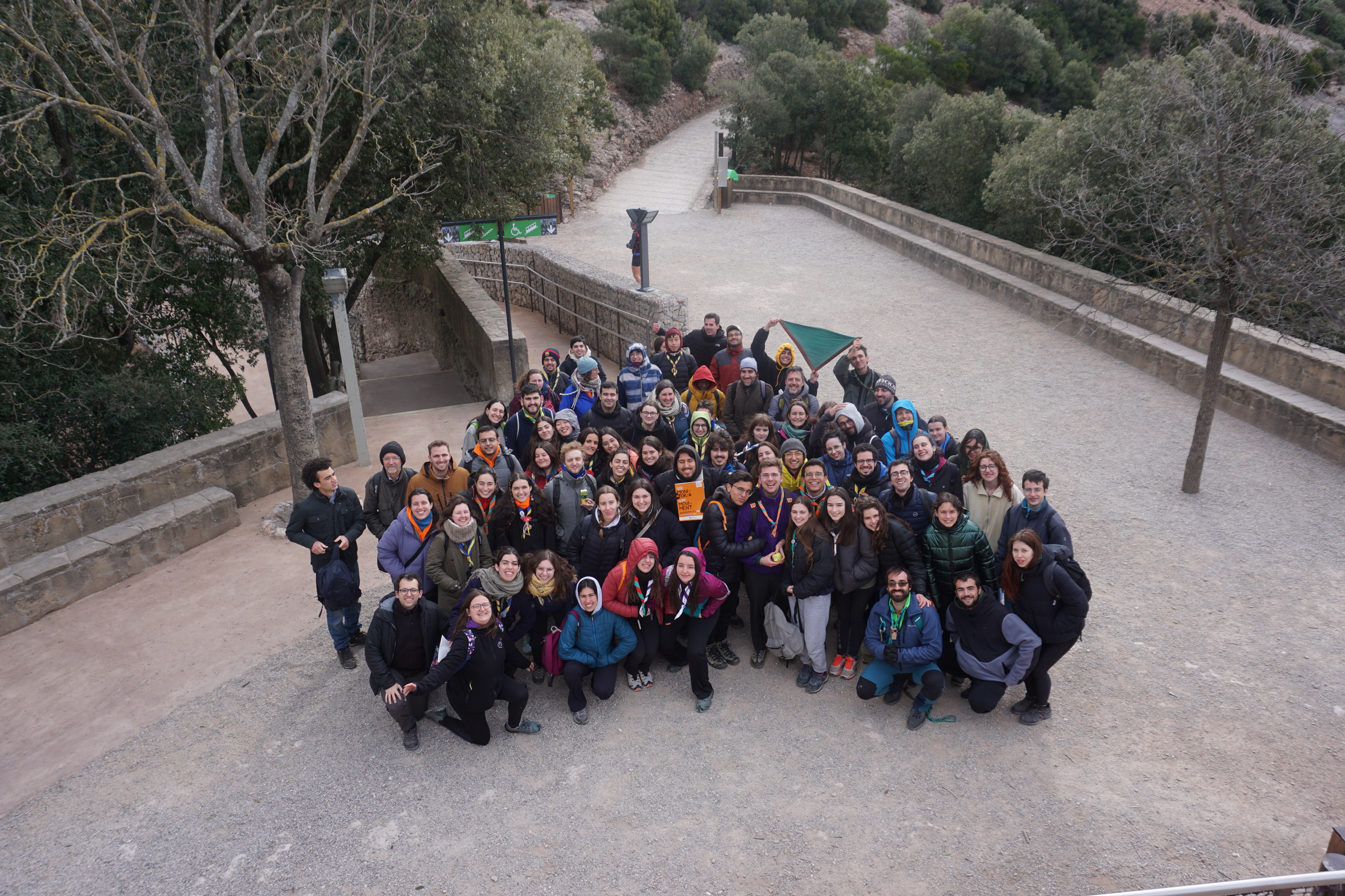 Els centres d’esplai de la Fundació Pere Tarrés es reuneixen a Montserrat per potenciar l’espiritualitat a les activitats de lleure educatiu