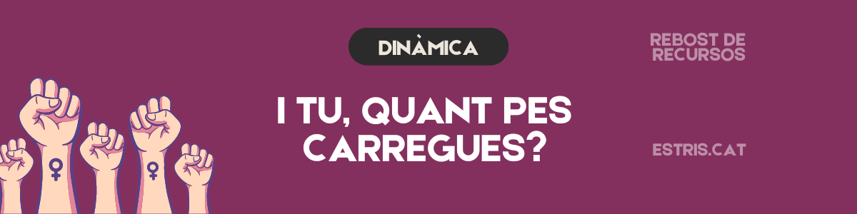 I tu, quant pes carregues?