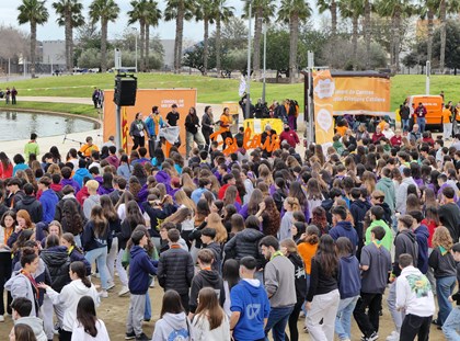 Més d'un miler de joves participen en la Festa Major del Moviment