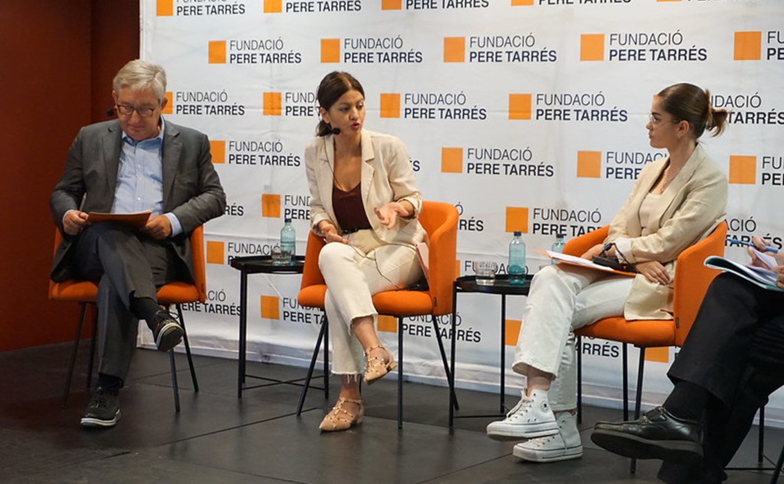 La Ministra de Joventut i Infància reconeix que la inversió de l’Estat en polítiques de suport a la infància és “inacceptable” La Ministra de Joventut i Infància reconeix que la inversió de l’Estat en polítiques de suport a la infància és “inacceptable”