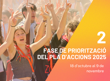 Comença la priorització del Pla d'Accions 2025 Comença la priorització del Pla d'Accions 2025