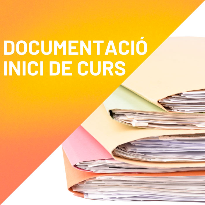 Documentació d'inici de curs i altres tràmits