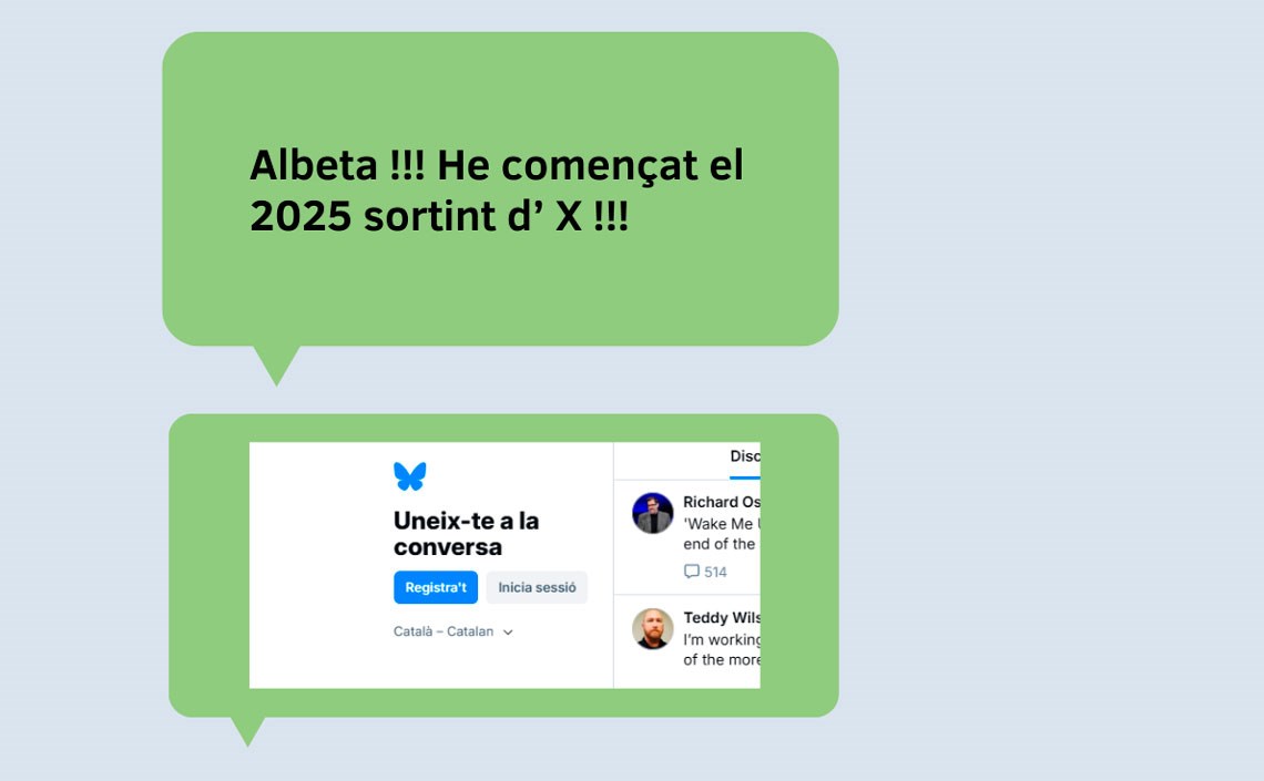 Marxar o persistir? Algunes reflexions al voltant d’X  Marxar o persistir? Algunes reflexions al voltant d’X