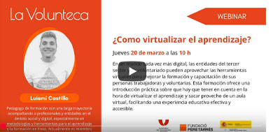 Webinar: ¿Como virtualizar el aprendizaje?
