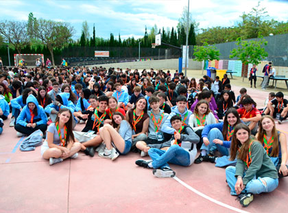 Els esplais es reivindiquen a Salou durant la TrocaJove anual