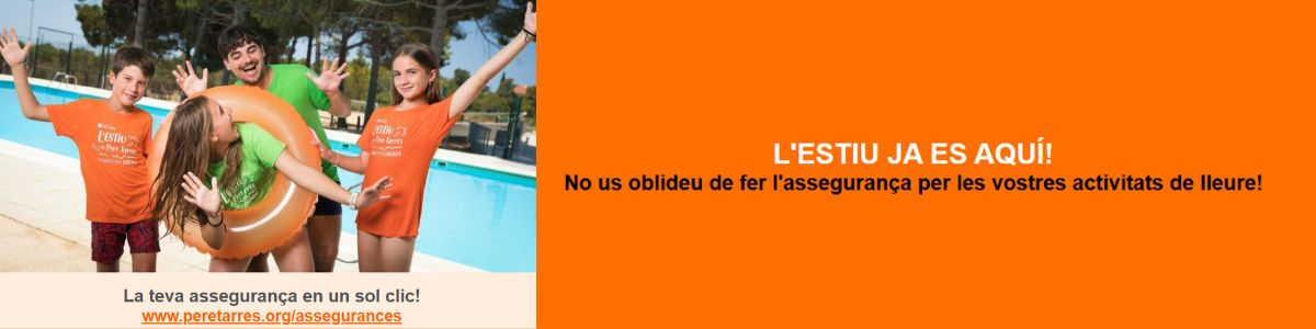 Assegurança per les activitats de lleure aquí!