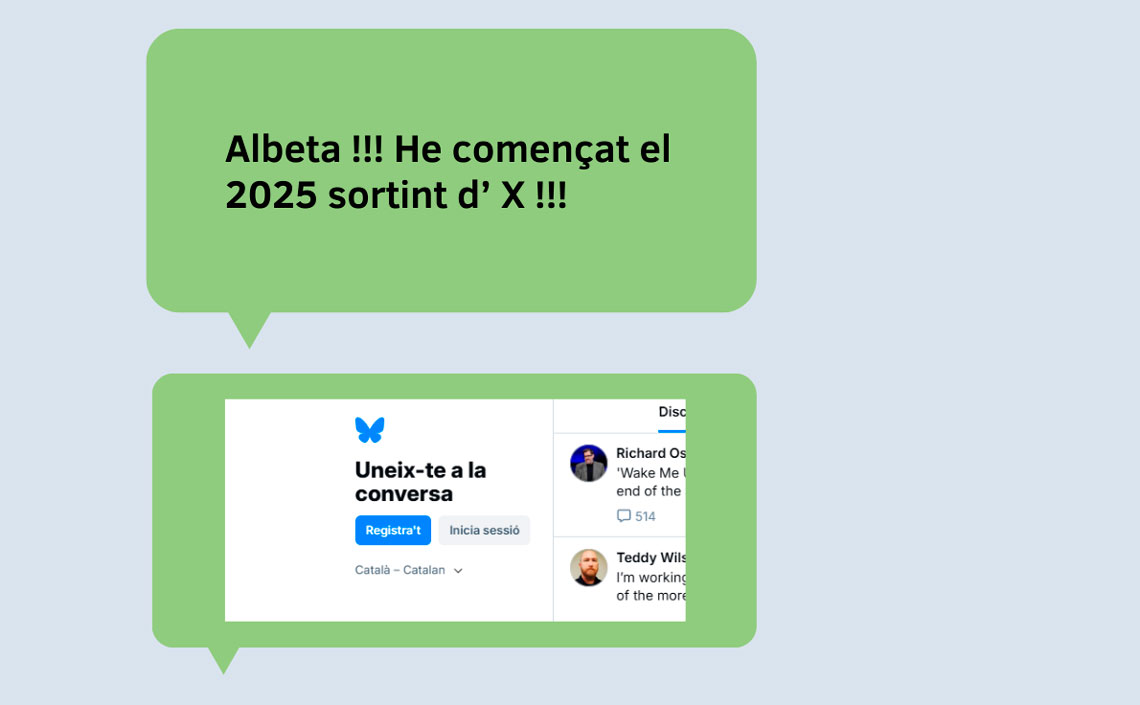 Marxar o persistir? Algunes reflexions al voltant d’X